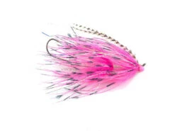 Stu's Barred Ostrich Intruder By Aqua Flies -Fishing Sales 12020barredostrichintruderpnkpnk
