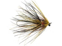 Stu's Ostrich Mini-Intruder By Aqua Flies -Fishing Sales 12038miniintruderoliveblk