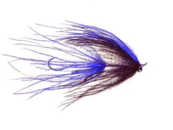Jerry's Intruder By Aqua Flies -Fishing Sales 12300jerrysintruderblkpurp