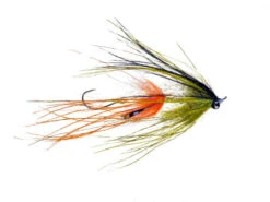 Jerry's Intruder By Aqua Flies -Fishing Sales 12301jerrysintruderoliveorange