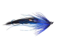 Dirty Hoh Chinook Size By Aqua Flies -Fishing Sales 12330dirtyhohchinookblkblu