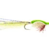 Gurgler Chartreuse And White 3/0 By Fulling Mill -Fishing Sales 1X1108