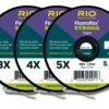 RIO Fluoroflex STRONG // 3 Pack Tippet Spools 1 RIO Fluoroflex STRONG // 3 Pack Tippet Spools -Fishing Sales 3packstrong