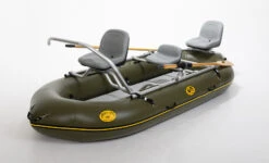 WaterMaster Bruin 2-3 Person Fishing Rafts // Upgraded With Sawyer Stealth Oars -Fishing Sales 3rd angler