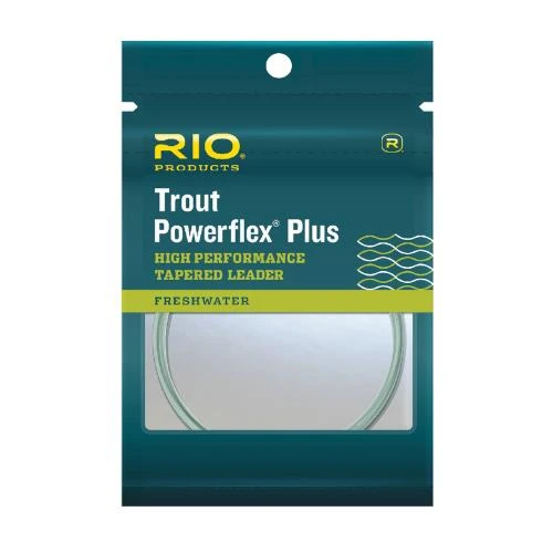 RIO Powerflex Plus Tapered Leaders // Single Leader 3 RIO Powerflex Plus Tapered Leaders // Single Leader