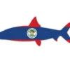 Belize Bonefish Sticker -Fishing Sales BELIZEBONEFISH 01