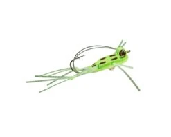 RIO's Foam Slice Frog // Bass Fly -Fishing Sales Flies Freshwater Warmwater RIO sFoamSliceFrog Chartreuse