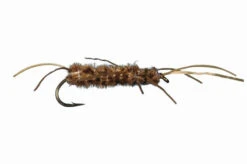 Pat's Rubber Leg Stonefly Nymph By Solitude -Fishing Sales N195T BWHITE