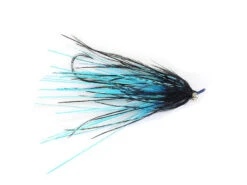 Stu's Ostrich Mini-Intruder By Aqua Flies -Fishing Sales miniintruder12030blublk