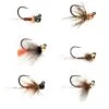 Jighead Nymphs // 1 Dozen Tactical Nymph Assortment By Fulling Mill -Fishing Sales tactical jig assortment