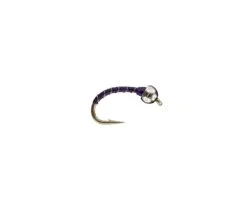 RIO's Tungsten Zebra Midge 11 RIO's Tungsten Zebra Midge -Fishing Sales zebrapurple